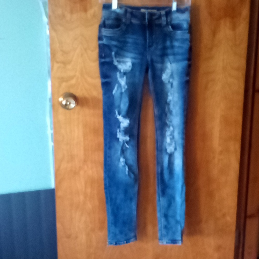 Twentyone black by rue 21 distressed jeans